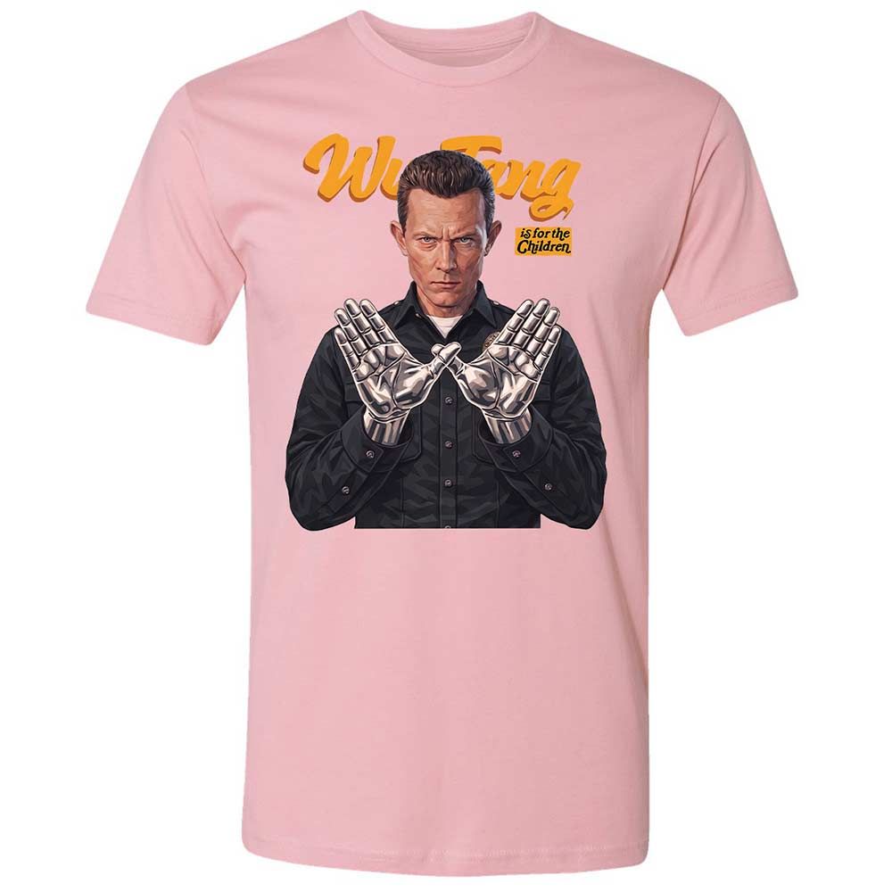 Premium Unisex T-Shirt - Black - Light Pink - 16