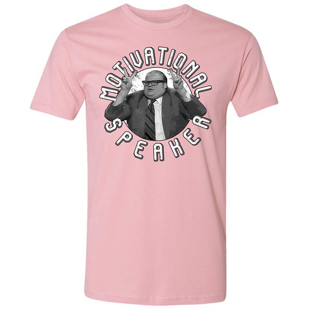 Motivational Speaker - Light Pink - 16