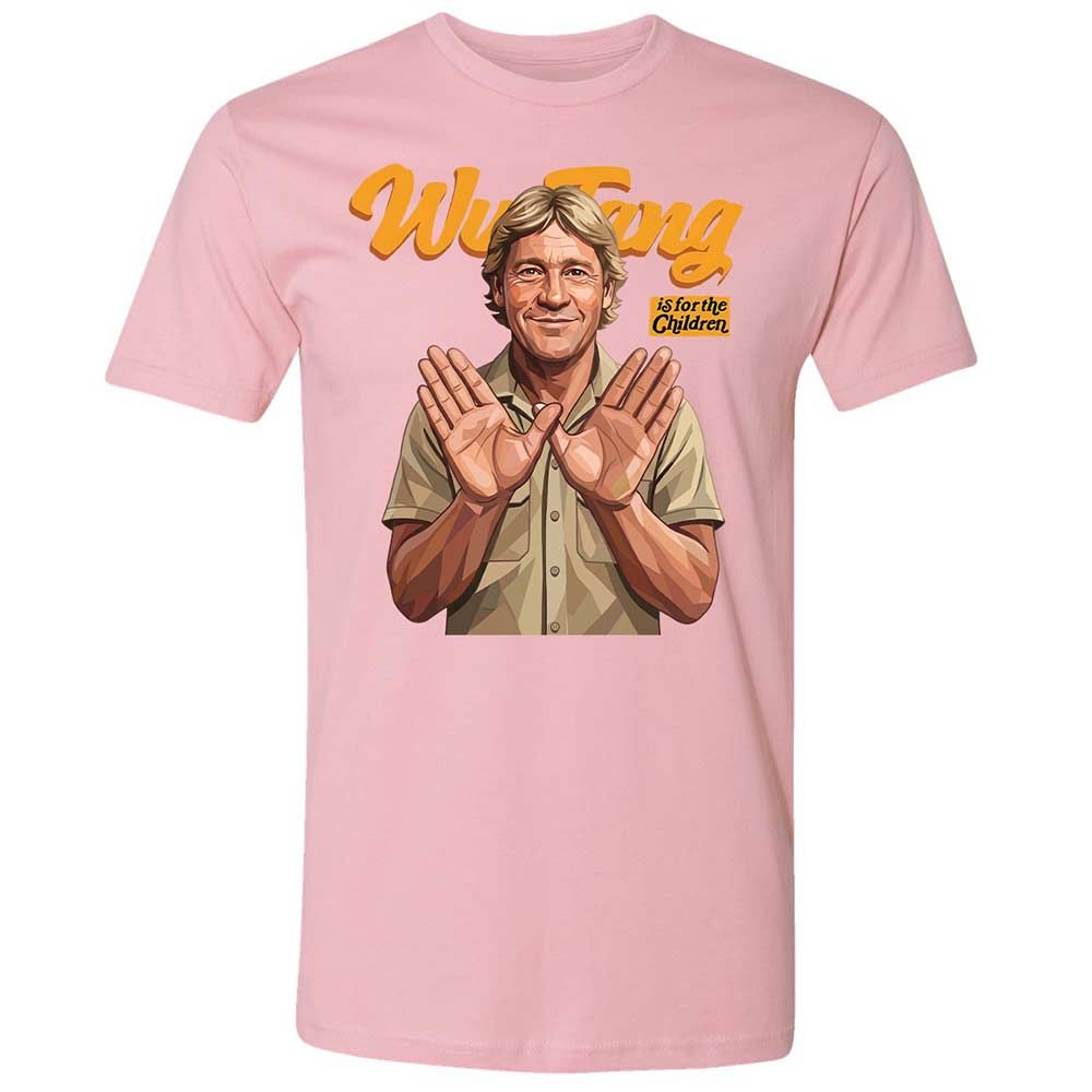 Steve Irwin or the Children - Light Pink - 16