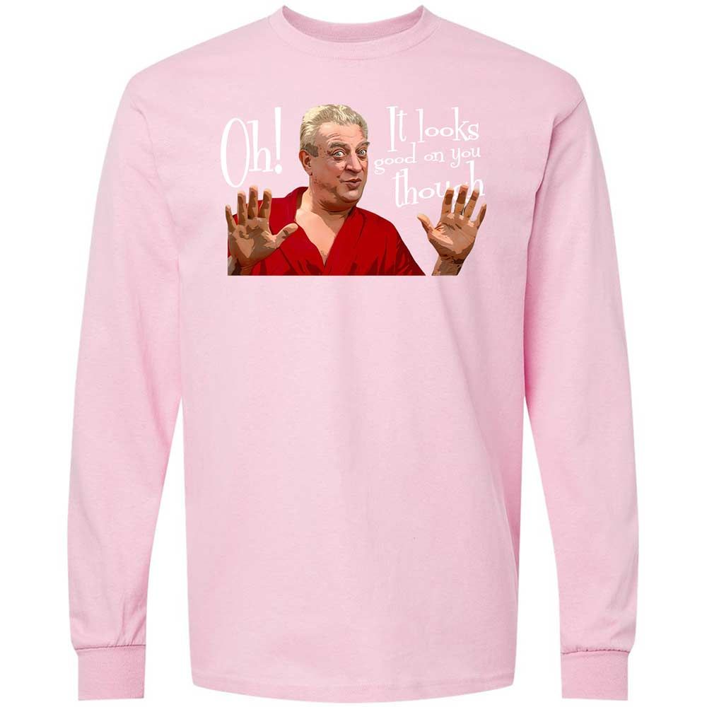 Long Sleeve T-Shirt - D6C91HF5 - Light Pink - 16