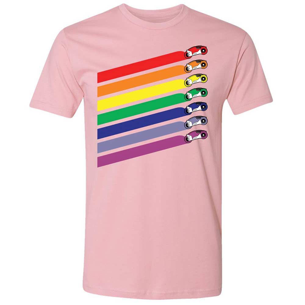 Race The Rainbow - Light Pink - 16