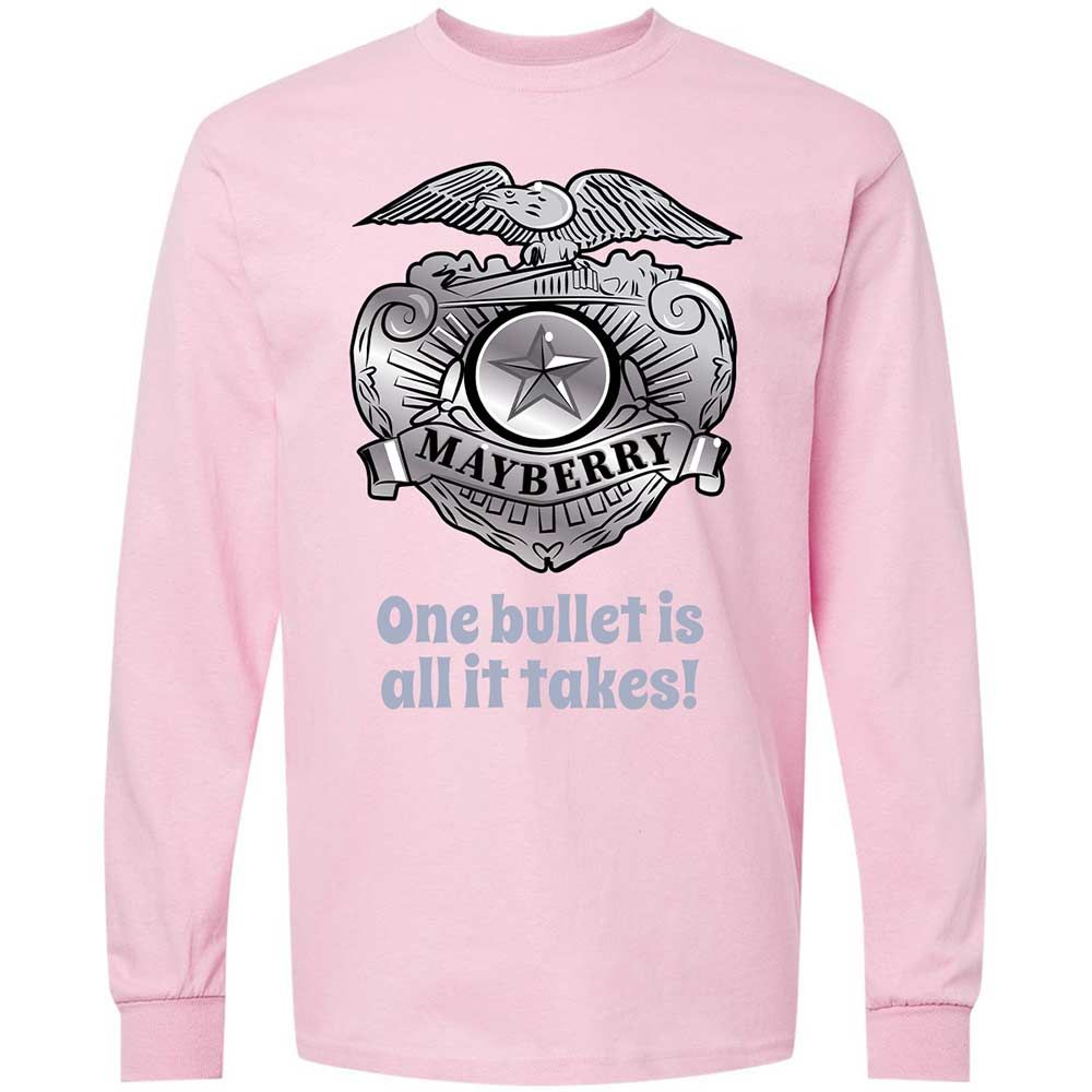 Long Sleeve T-Shirt - 7FZDRQZR - Light Pink - 16