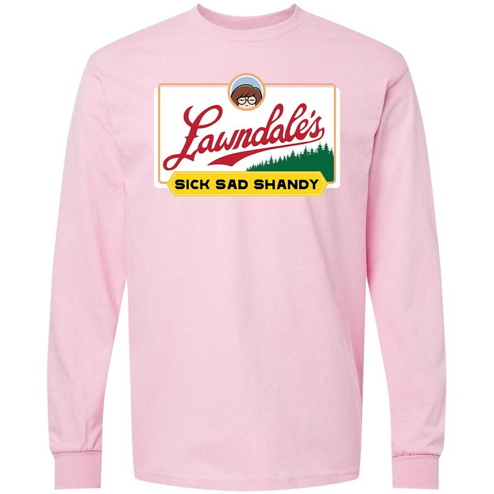 Long Sleeve T-Shirt - ABATL9HB - Light Pink - 16