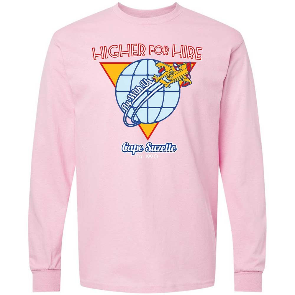 Higher For Hire - Light Pink - 16