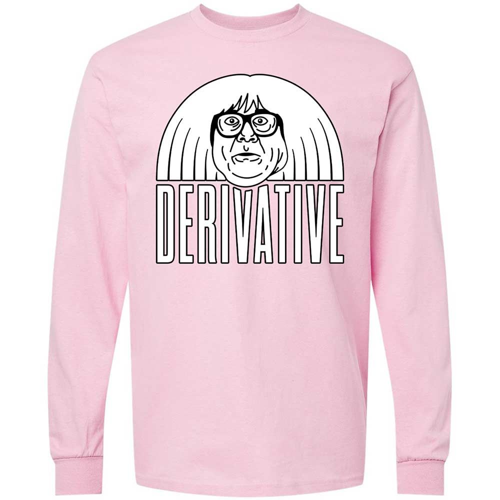 Long Sleeve T-Shirt - LPUYF6TJ - Light Pink - 16