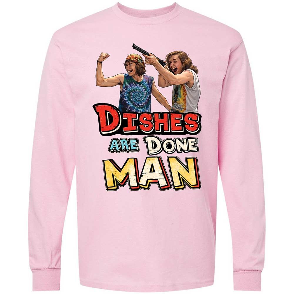 Long Sleeve T-Shirt - VQRUSN7N - Light Pink - 16
