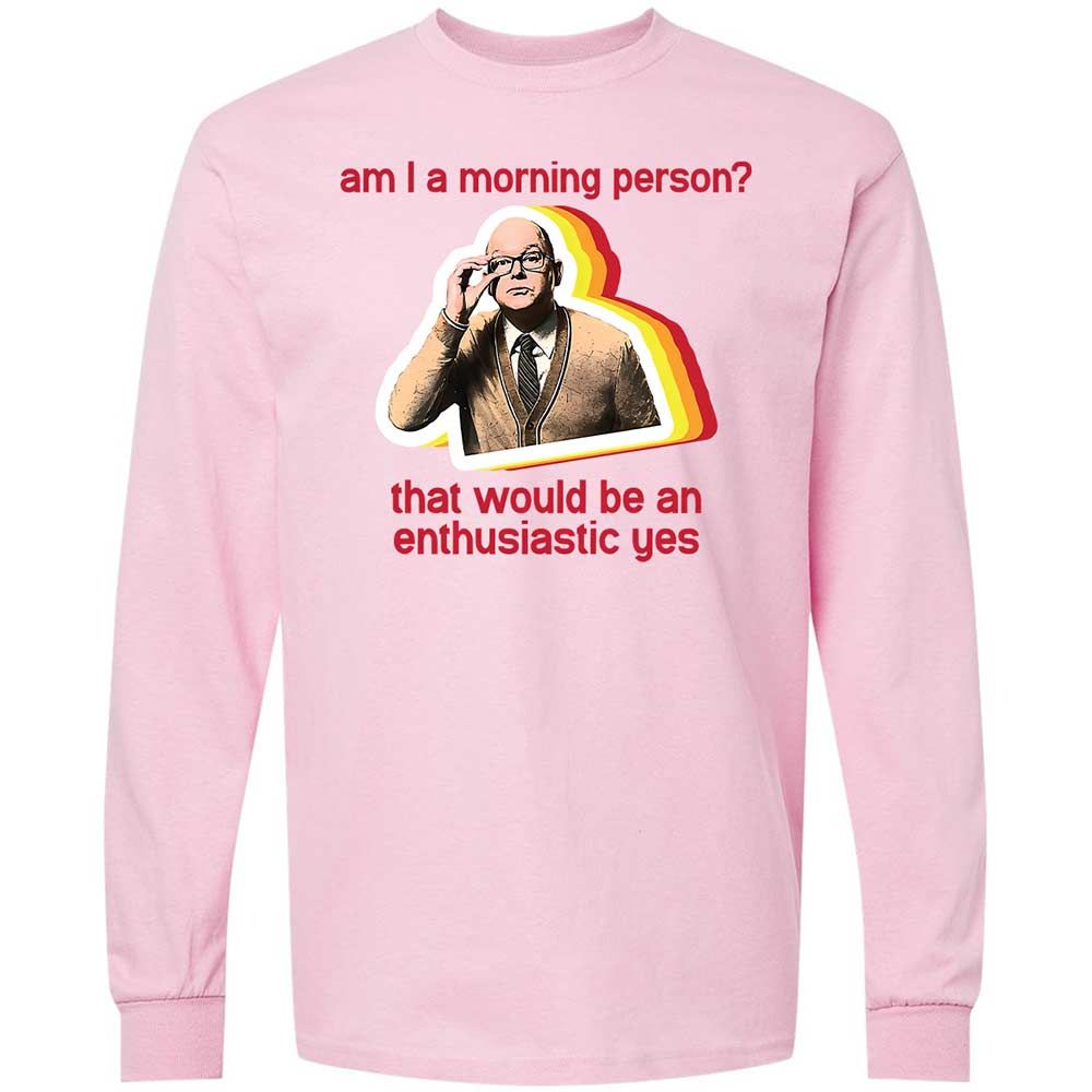 Long Sleeve T-Shirt - 5M8GVJWH - Light Pink - 16