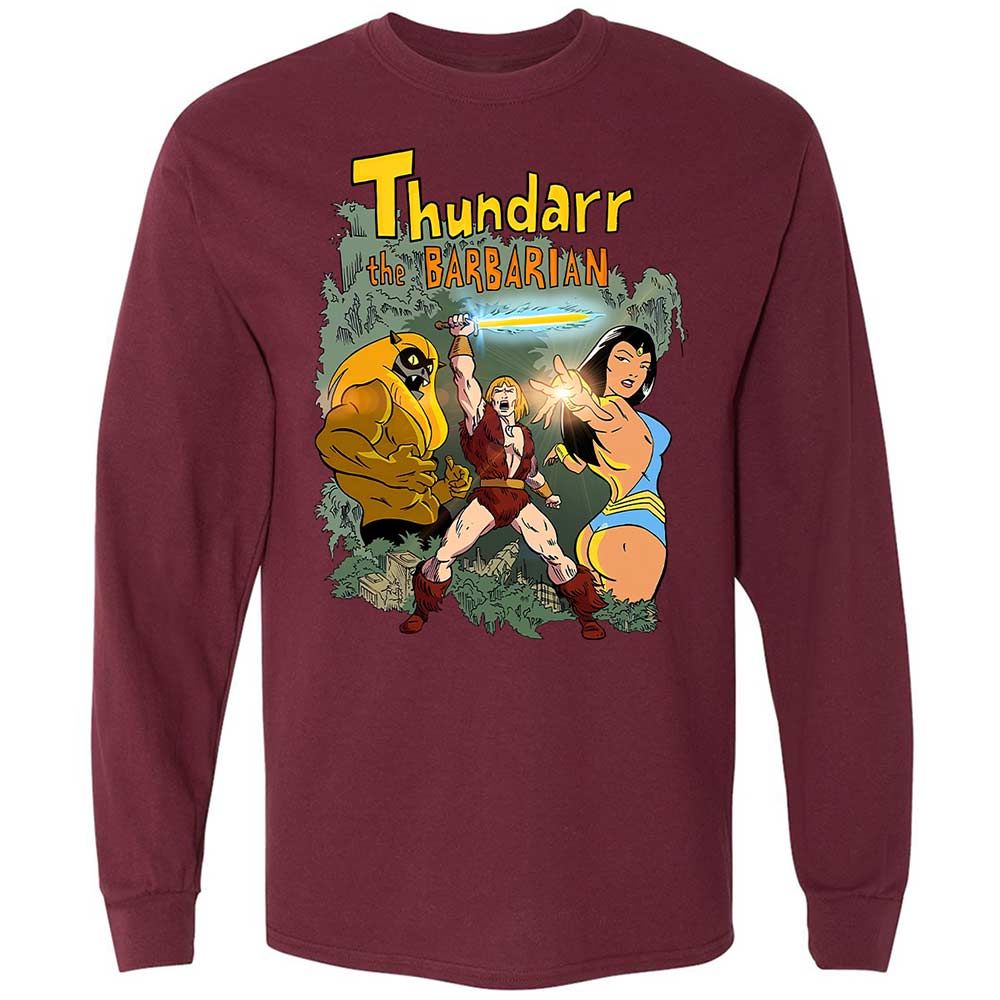 The barbarian - Maroon - 16