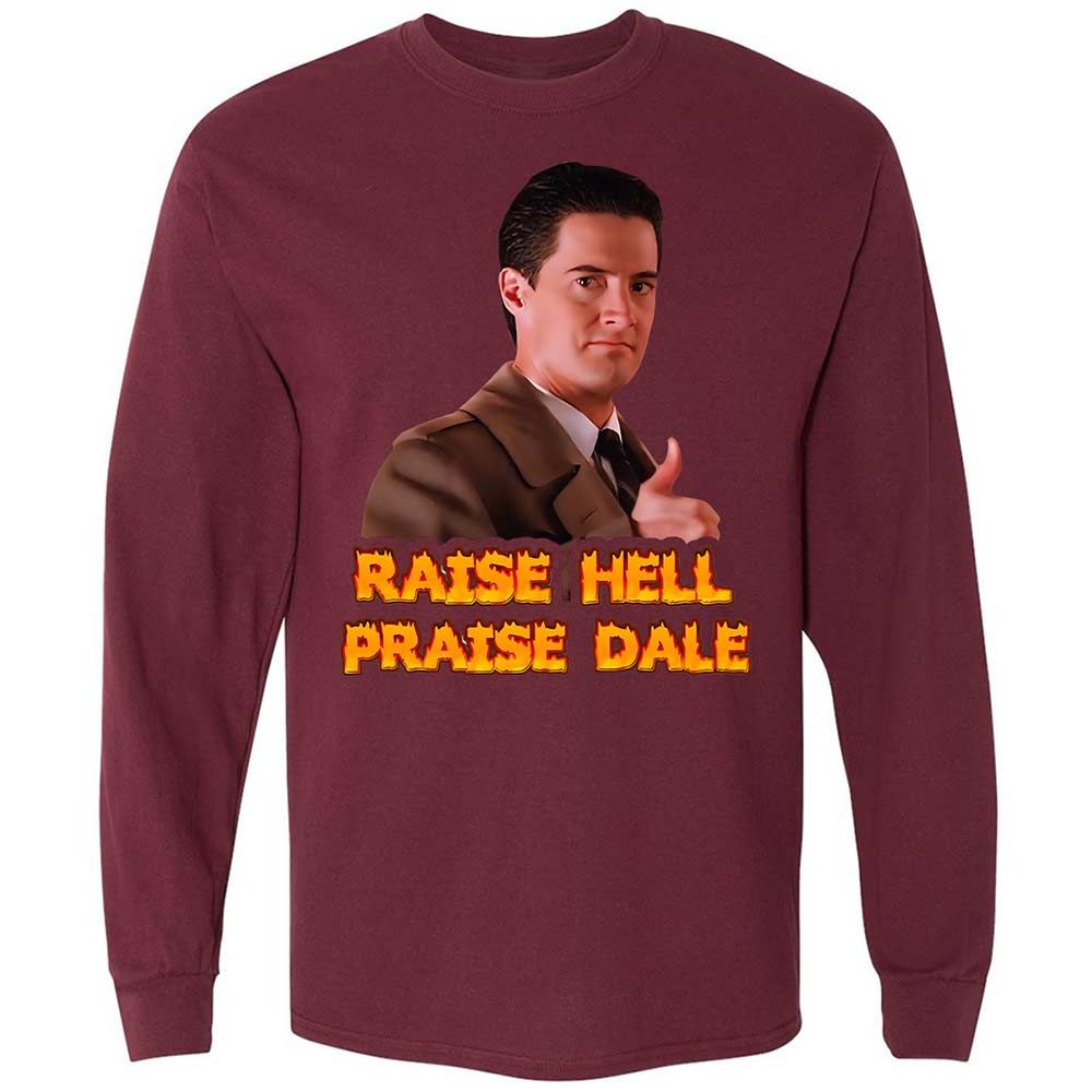 Long Sleeve T-Shirt - 2LGCLB51 - Maroon - 16