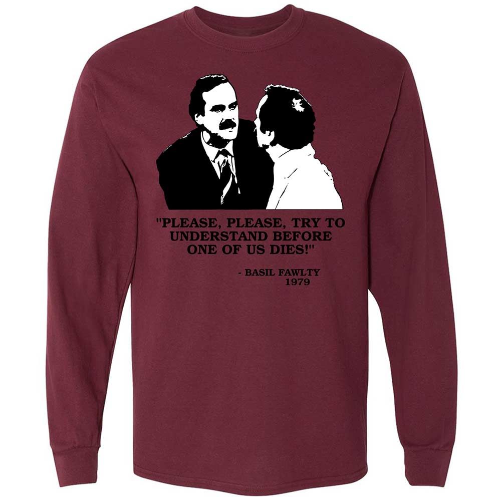 Please try to understand before one of us dies! - Maroon - 16