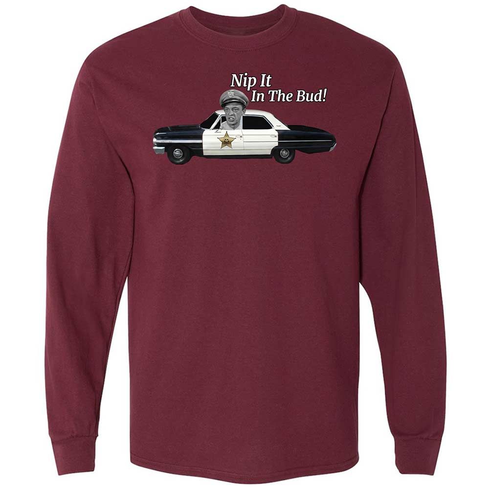 Long Sleeve T-Shirt - 5HHX3E4W - Maroon - 16