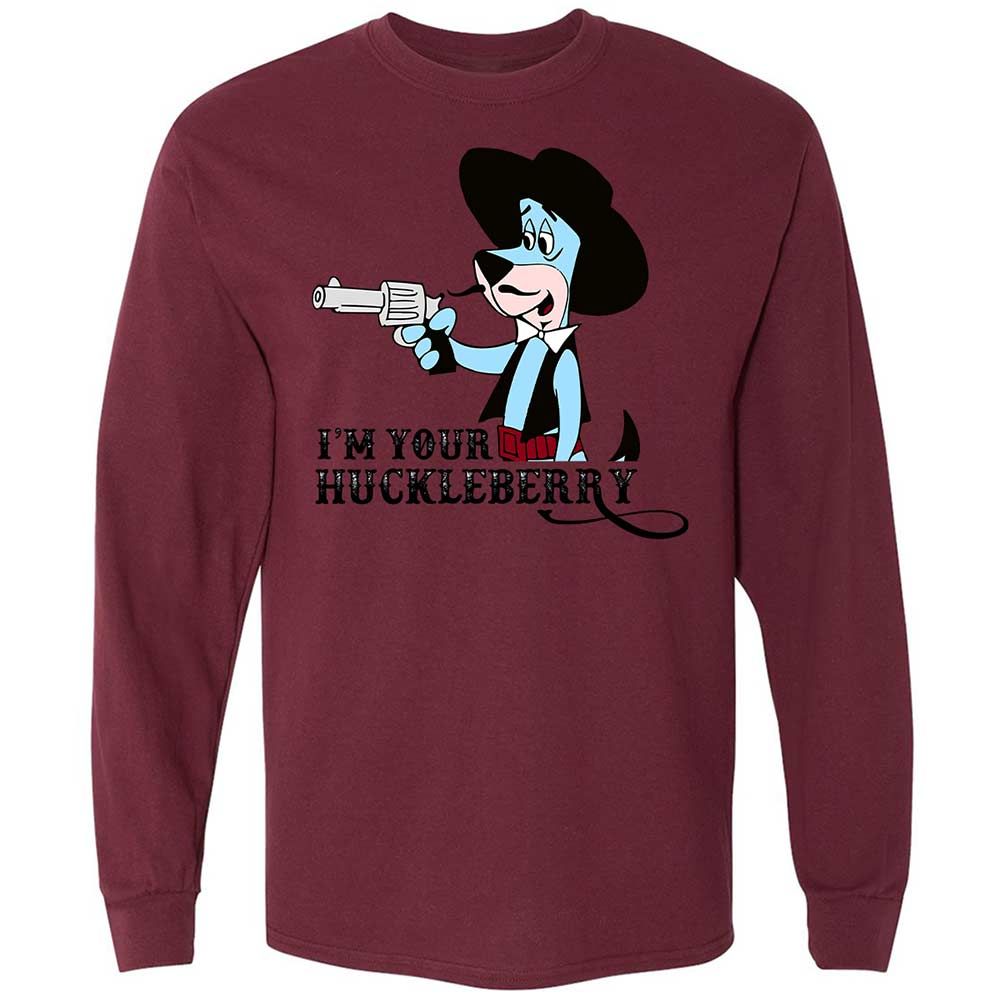 Long Sleeve T-Shirt - 5GN4H3A4 - Maroon - 16