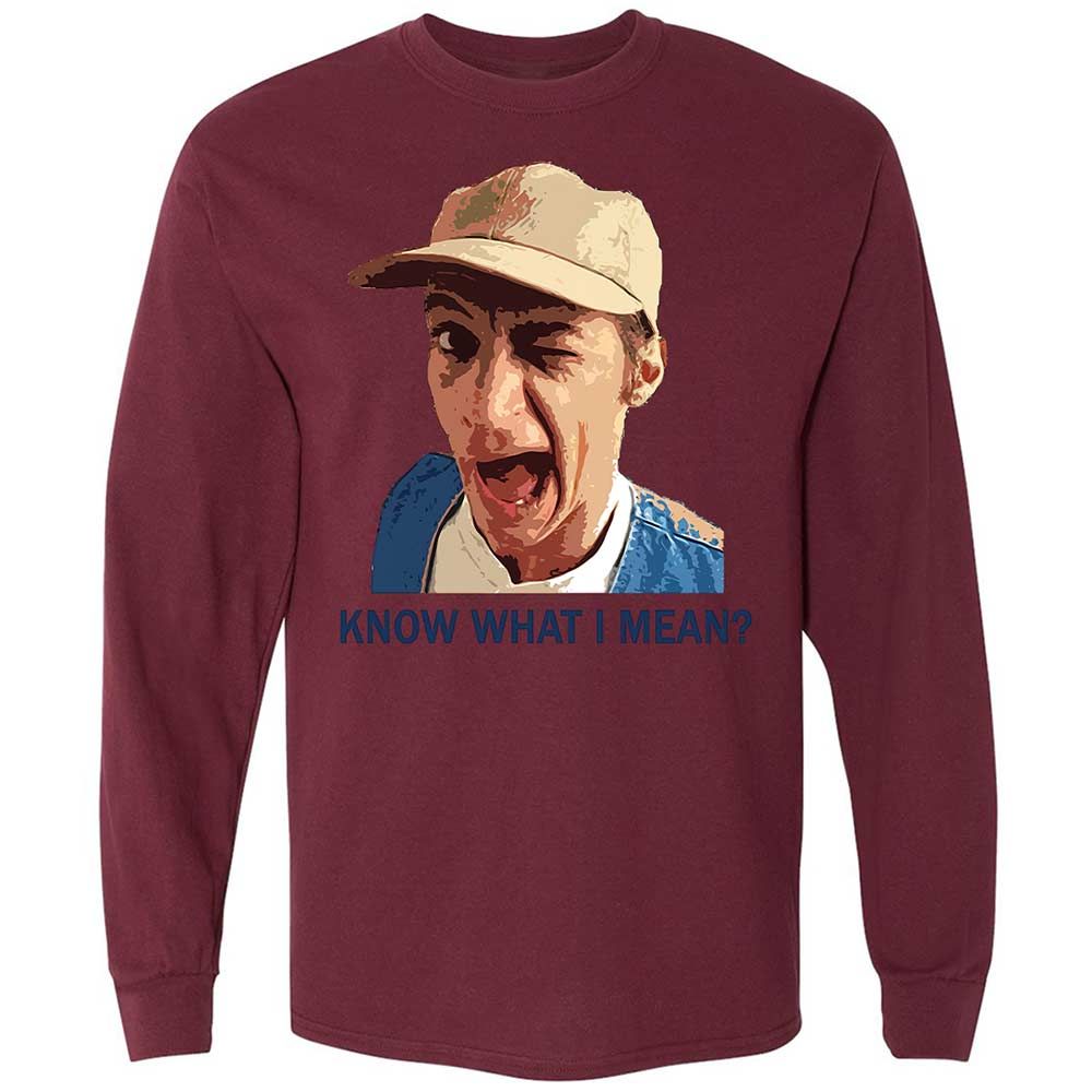 Know what I mean - Maroon - 16