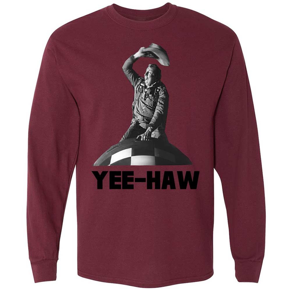 Yee-haw - Maroon - 16
