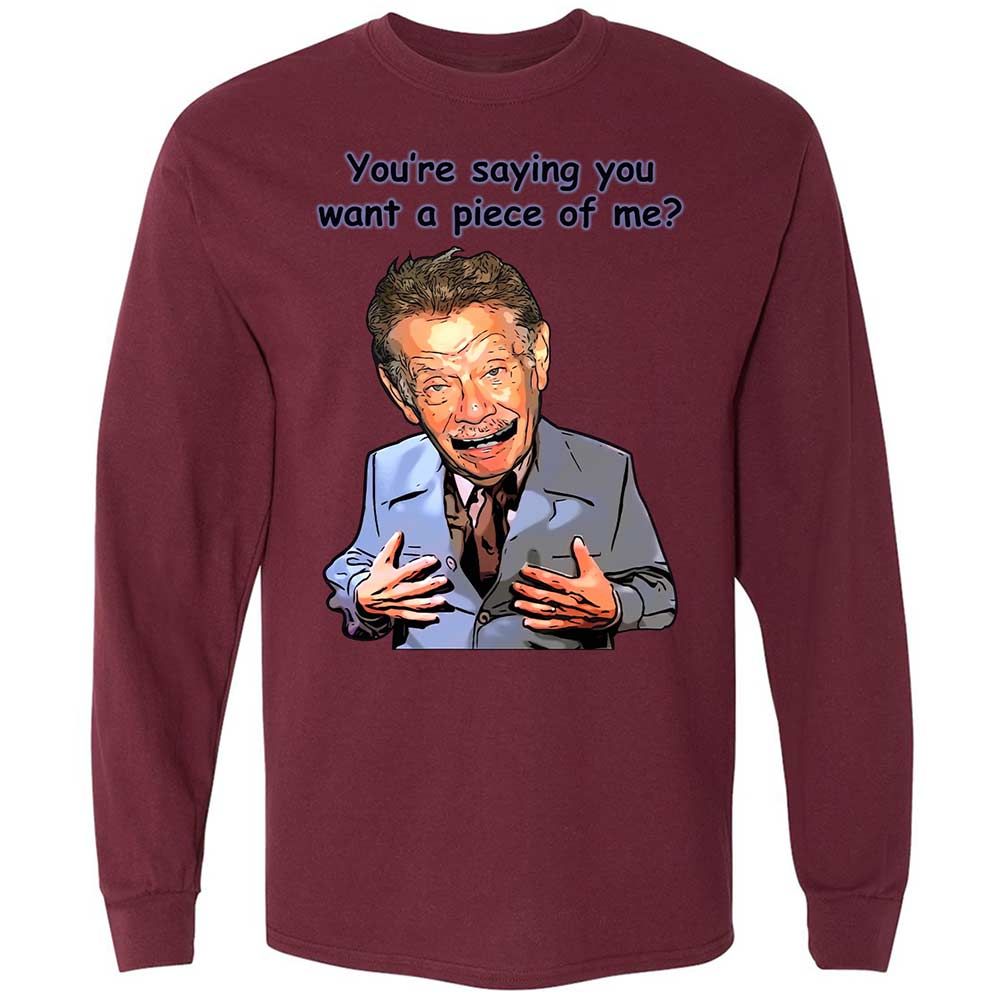 Long Sleeve T-Shirt - 68L8FYLT - Maroon - 16