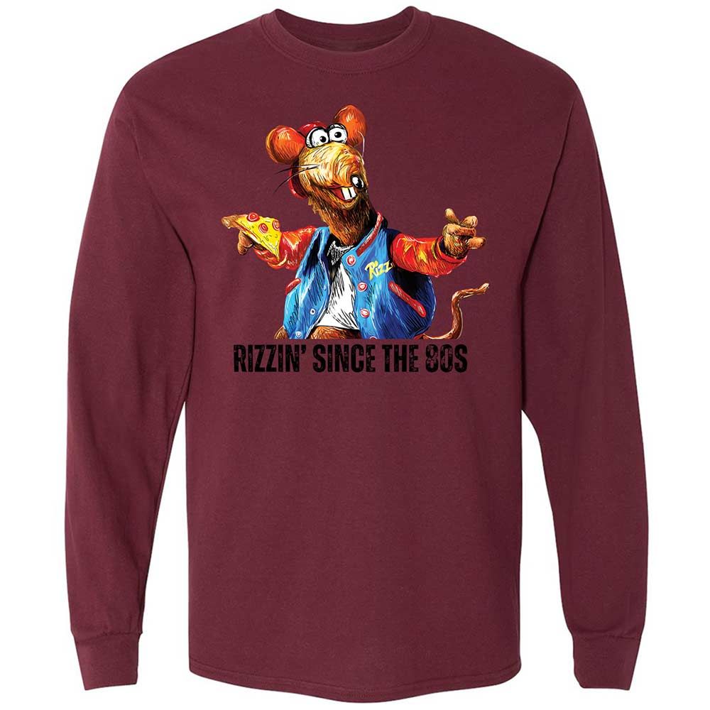 Rizzo the Rat - Maroon - 16