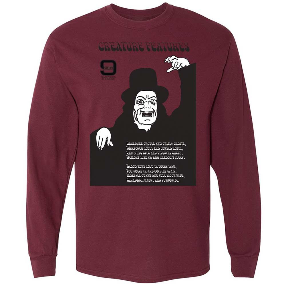 Creature Features - Maroon - 16