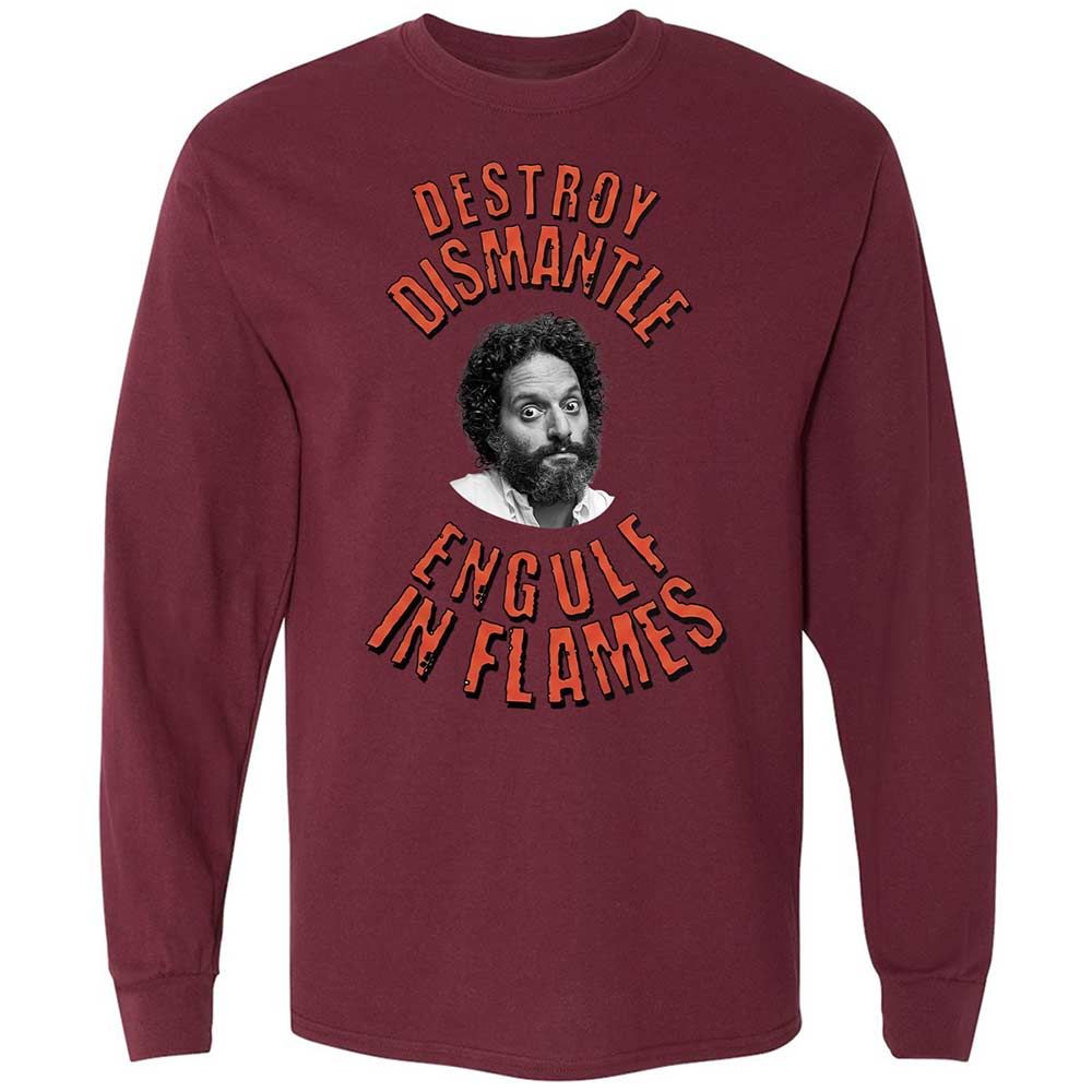 Destroy, Dismantle, Engulf in Flames - Maroon - 16