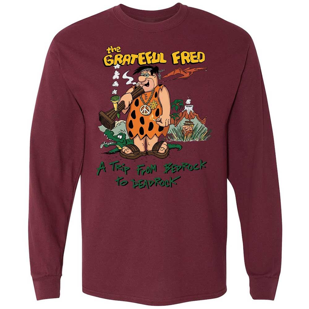 The Grateful Fred - Maroon - 16