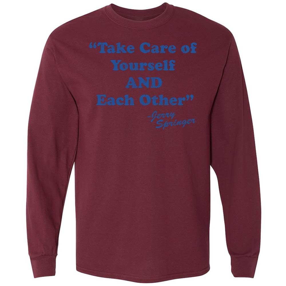 Take Of Yourself And Each Other - Maroon - 16