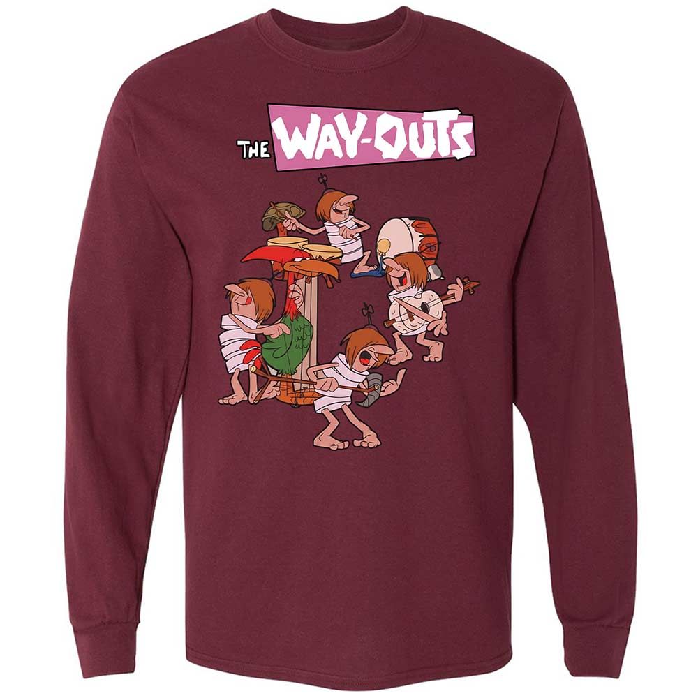The Way-Outs Groovy 60's - Maroon - 16