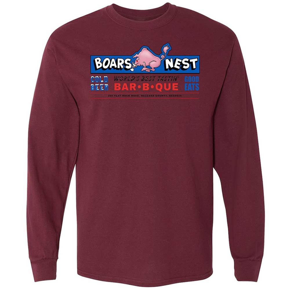 The Boars Nest - Maroon - 16