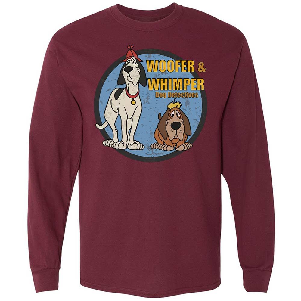 Long Sleeve T-Shirt - MDQE71F8 - Maroon - 16