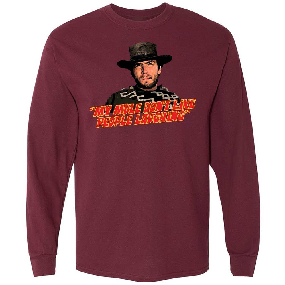 Long Sleeve T-Shirt - 9LHN729S - Maroon - 16