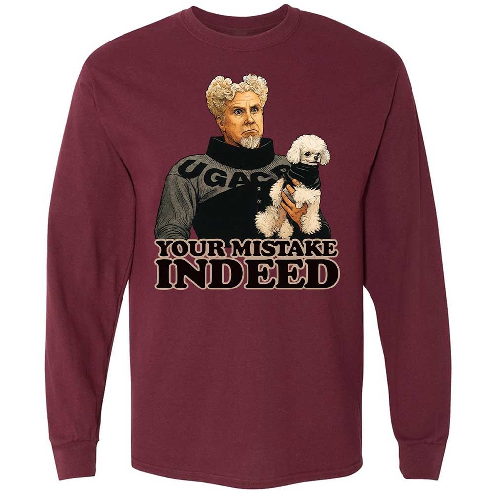 Long Sleeve T-Shirt - TFDWQP1L - Maroon - 16