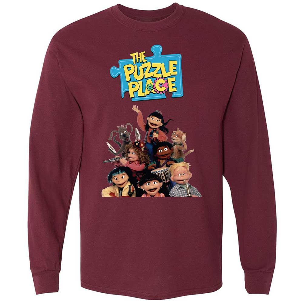 The Puzzle Place - Maroon - 16