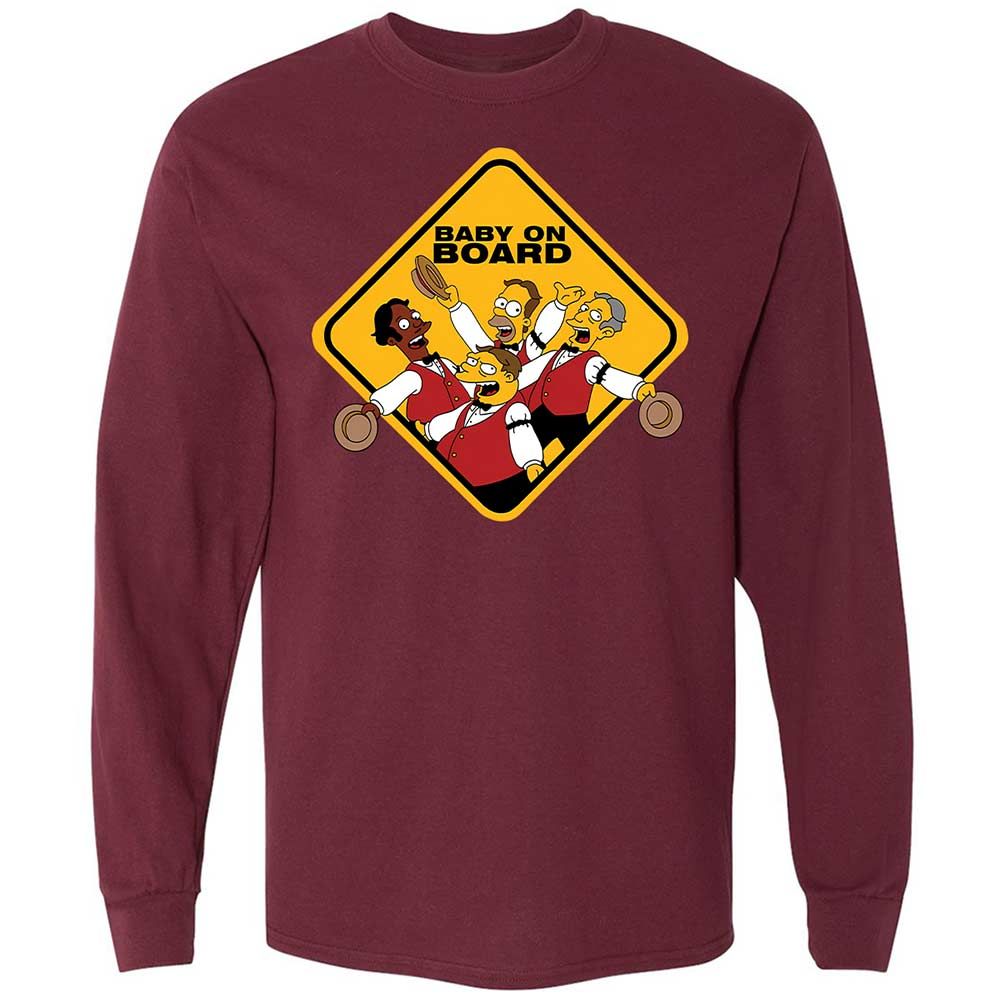 Baby on Board - Maroon - 16