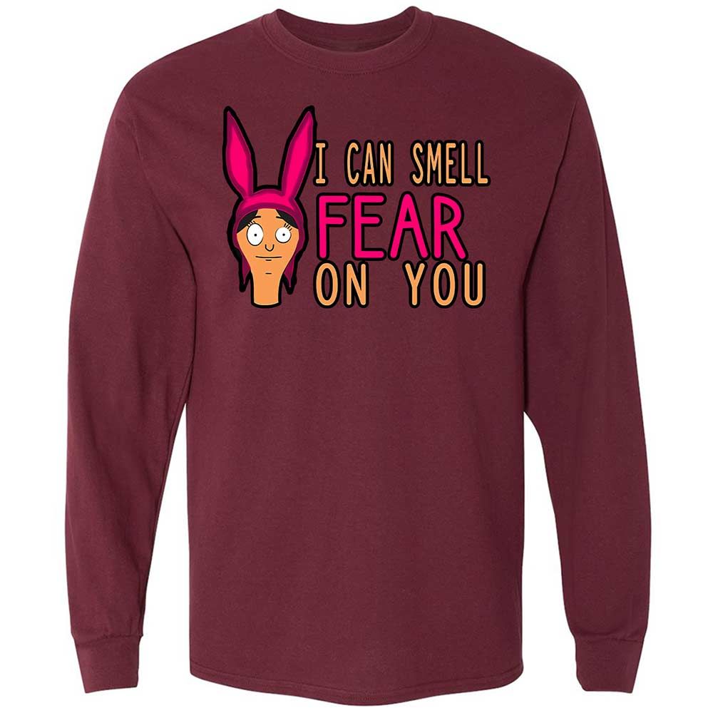 Long Sleeve T-Shirt - 1VDE1UAL - Maroon - 16