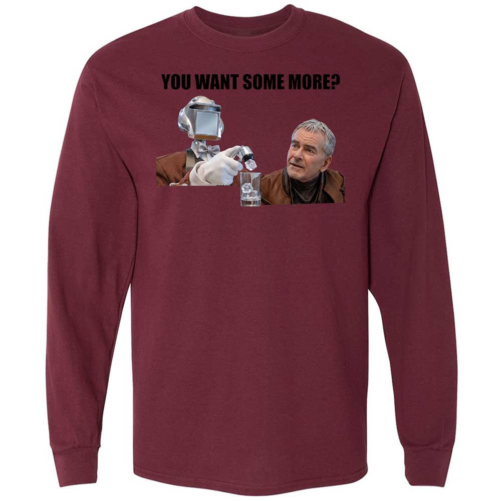 Long Sleeve T-Shirt - 6G77Q8WF - Maroon - 16