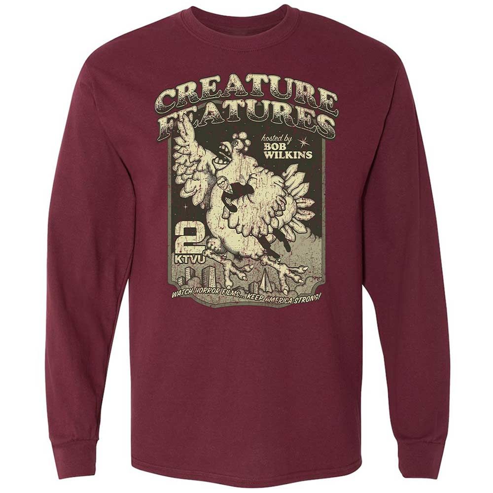 Creature Features - Maroon - 16
