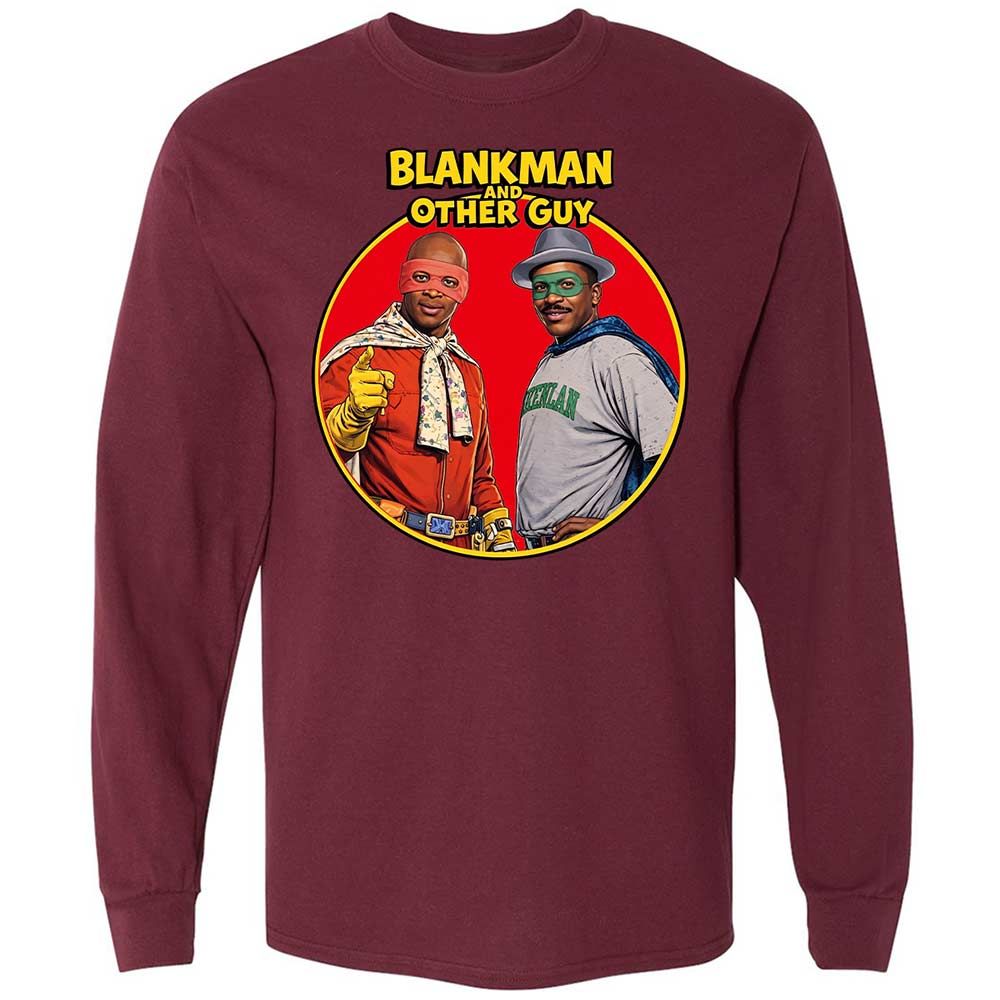 Long Sleeve T-Shirt - K66B8EDG - Maroon - 16