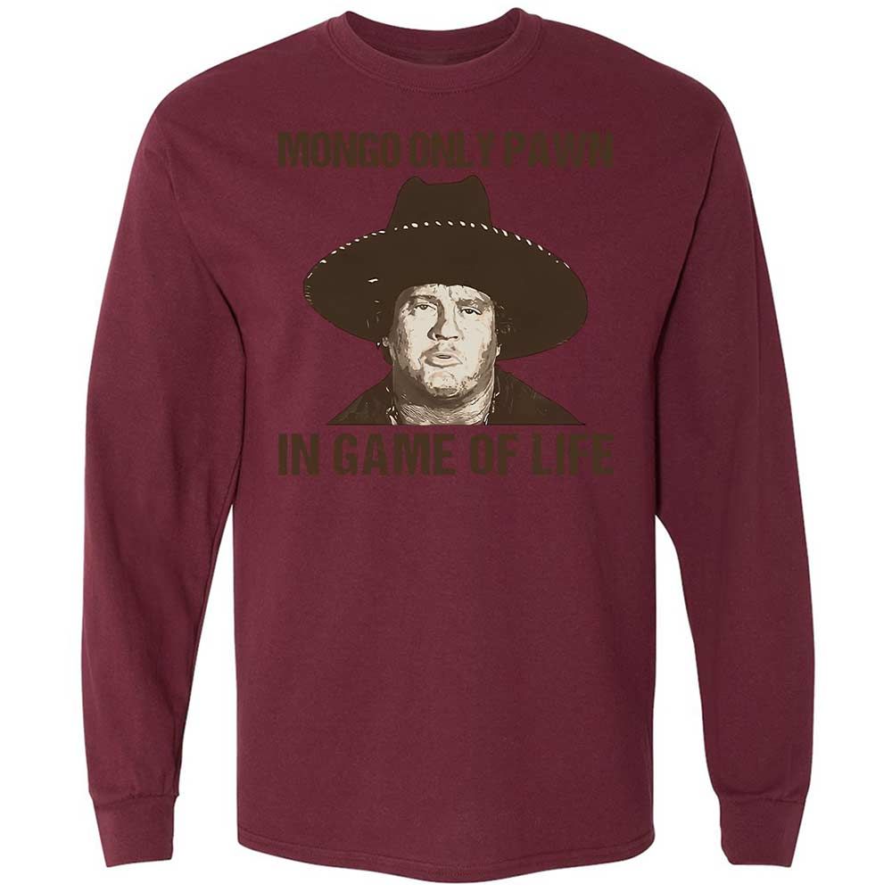 Long Sleeve T-Shirt - 9NJHHL9K - Maroon - 16