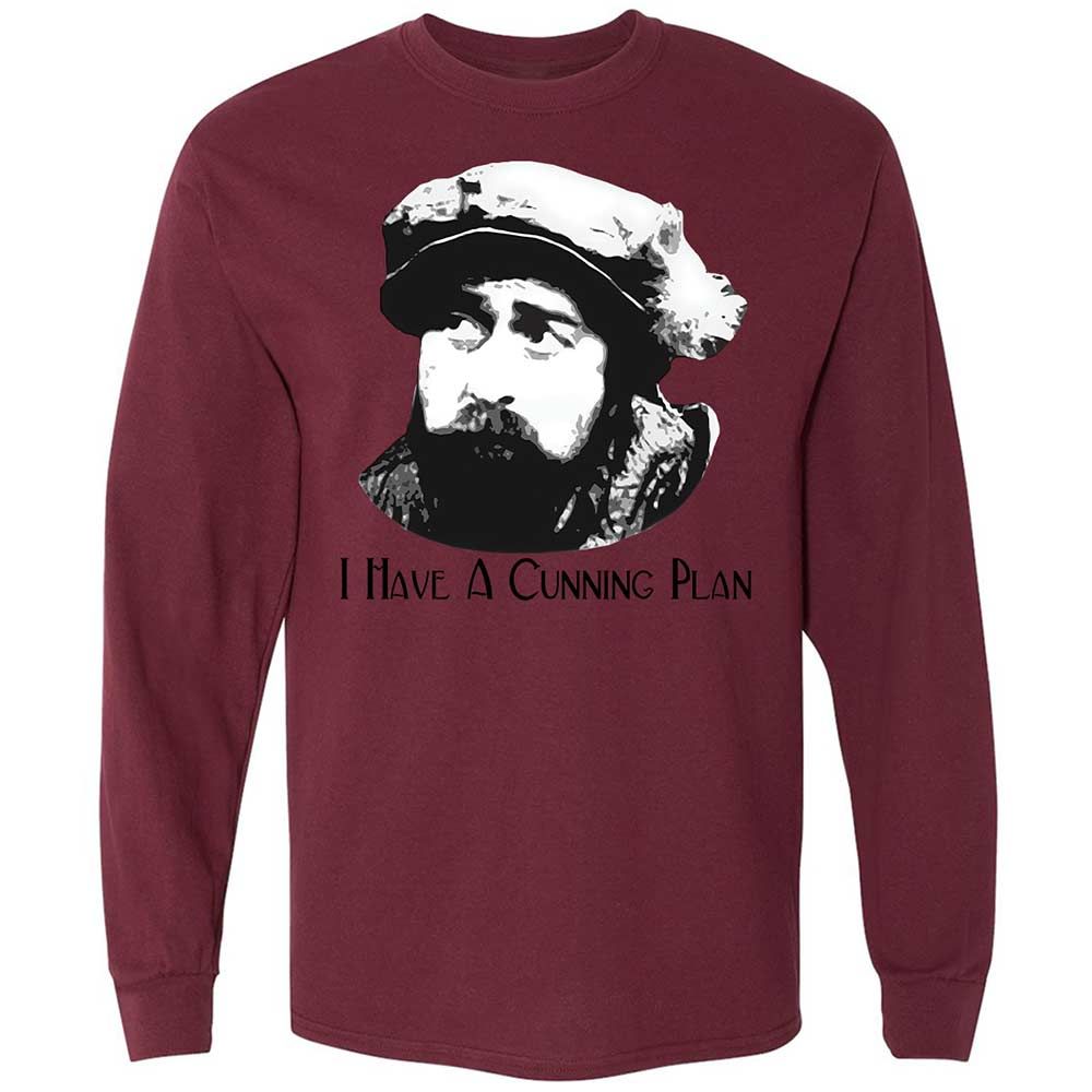I Have A Cunning Plan - Maroon - 16