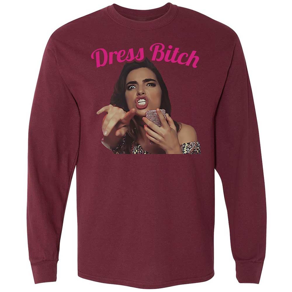 Dress Bitch - Maroon - 16
