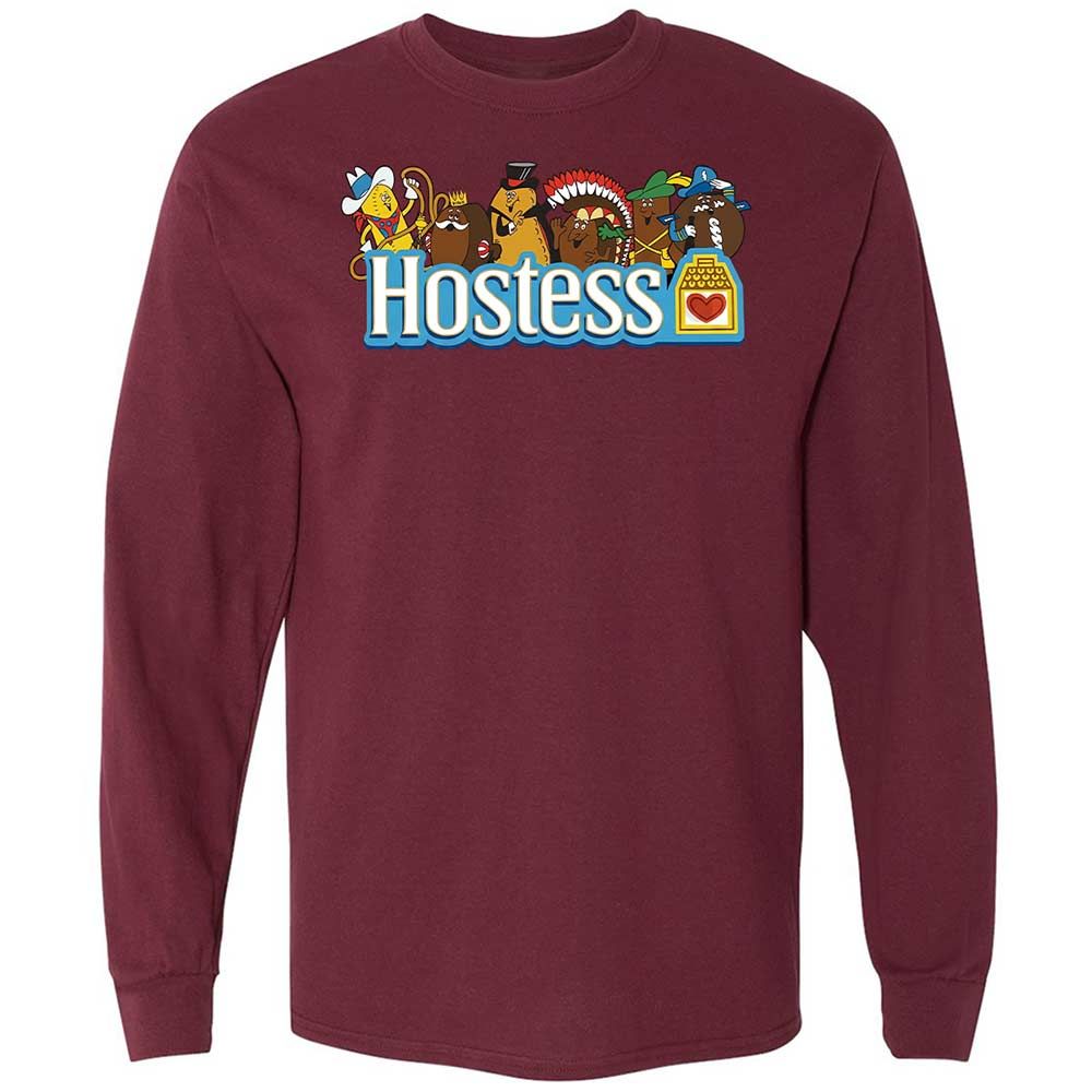 Hostess - Maroon - 16