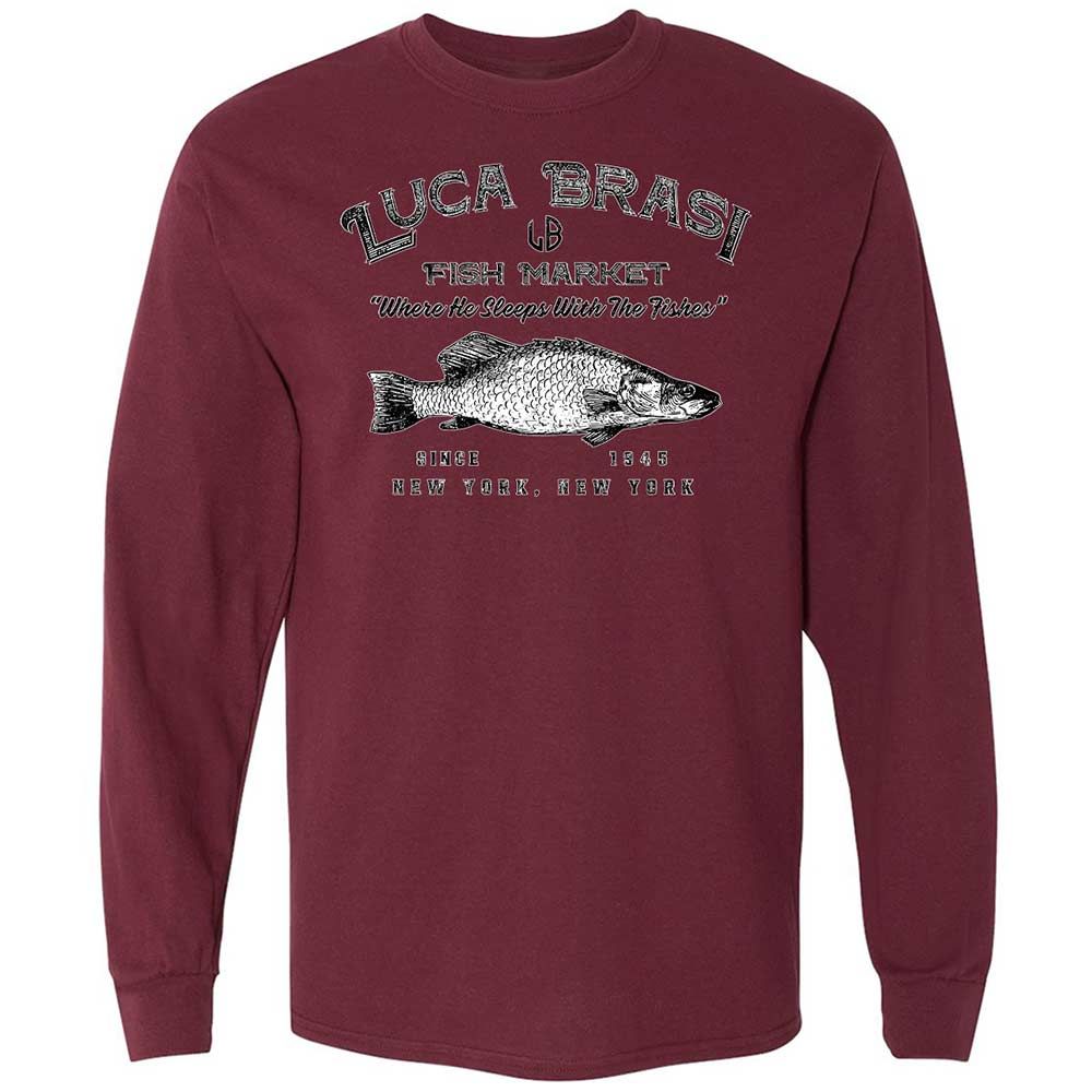Long Sleeve T-Shirt - 2LNK74J2 - Maroon - 16