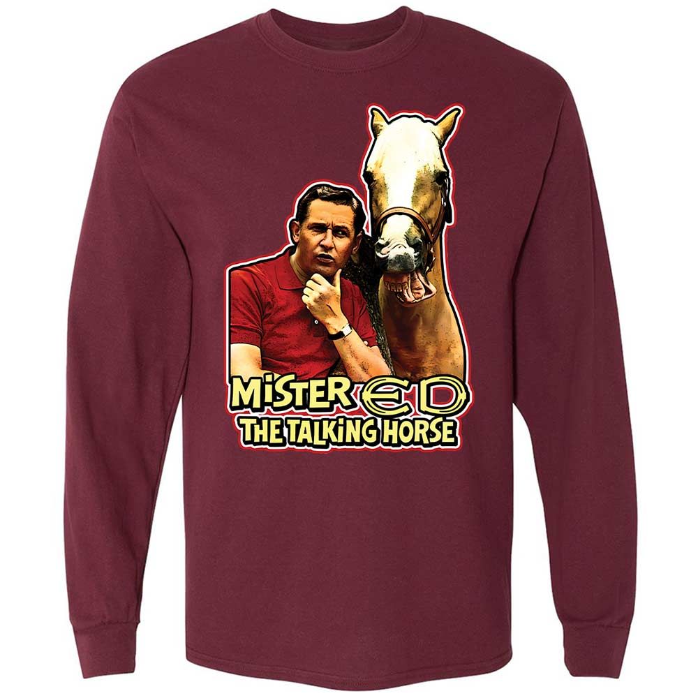 Mister Ed the Talking Horse - Maroon - 16
