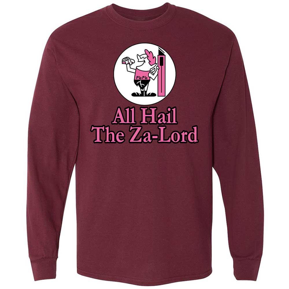All Hail The Za-Lord - Maroon - 16