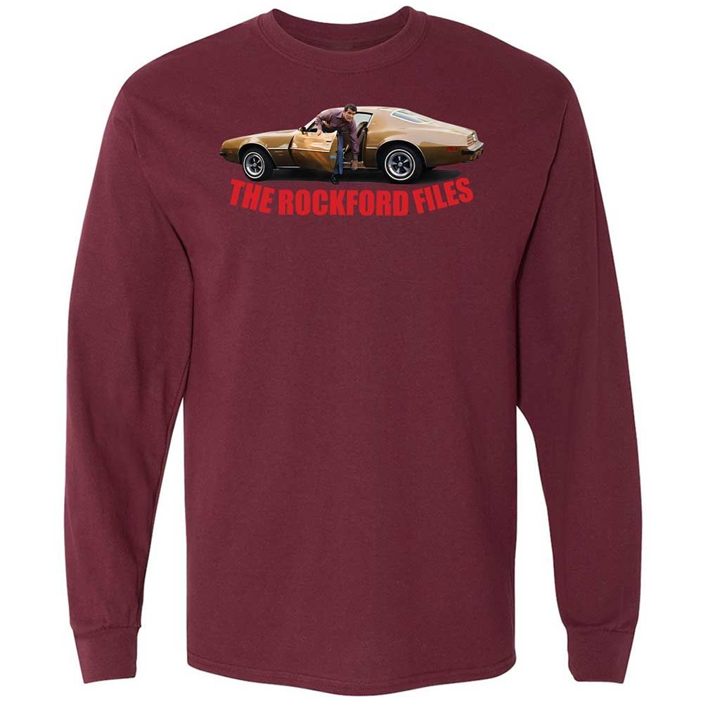 Long Sleeve T-Shirt - Z33JUW4F - Maroon - 16