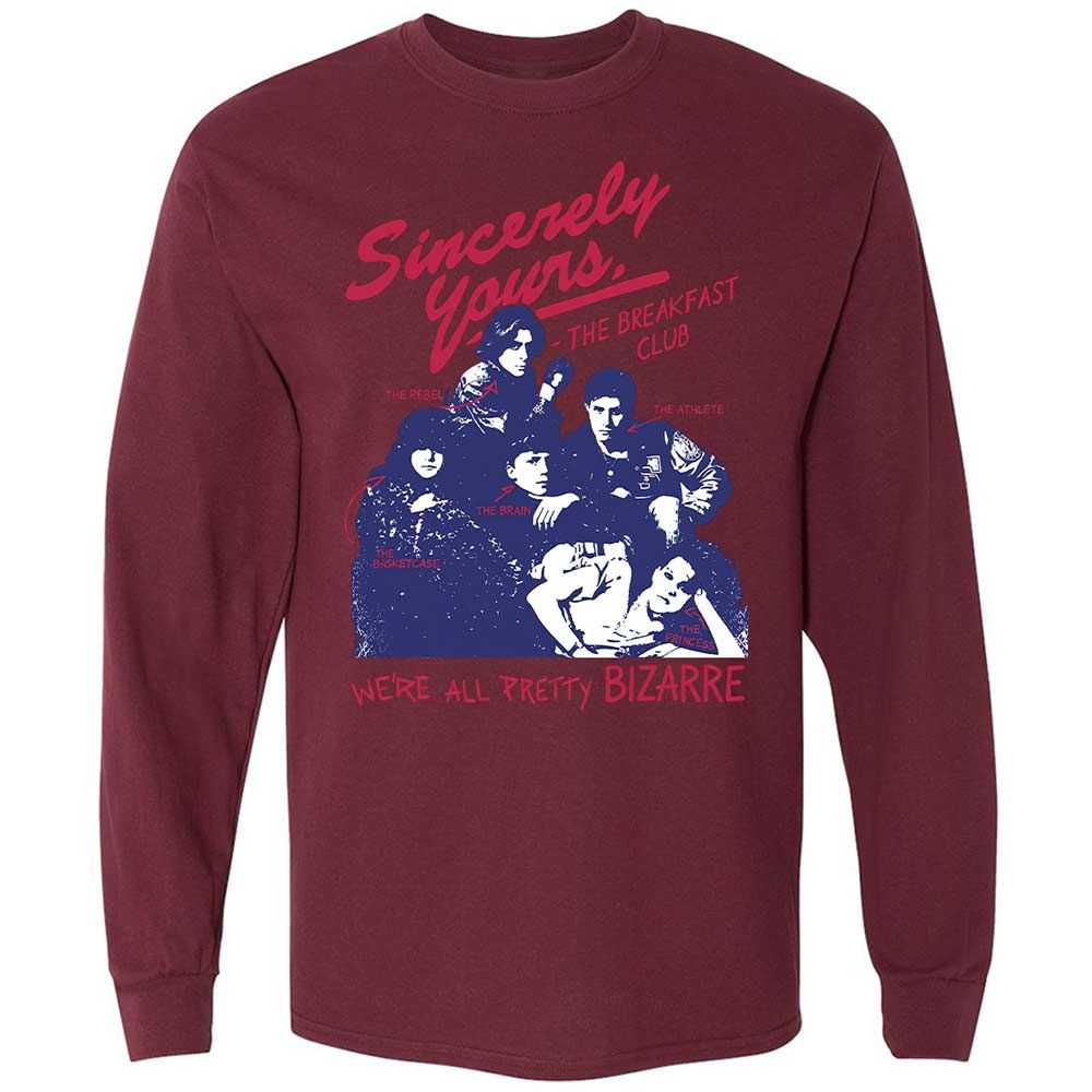 We're all pretty bizarre - Maroon - 16