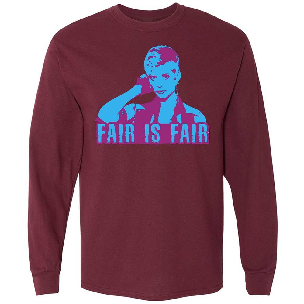 Fair is Fair - Maroon - 16