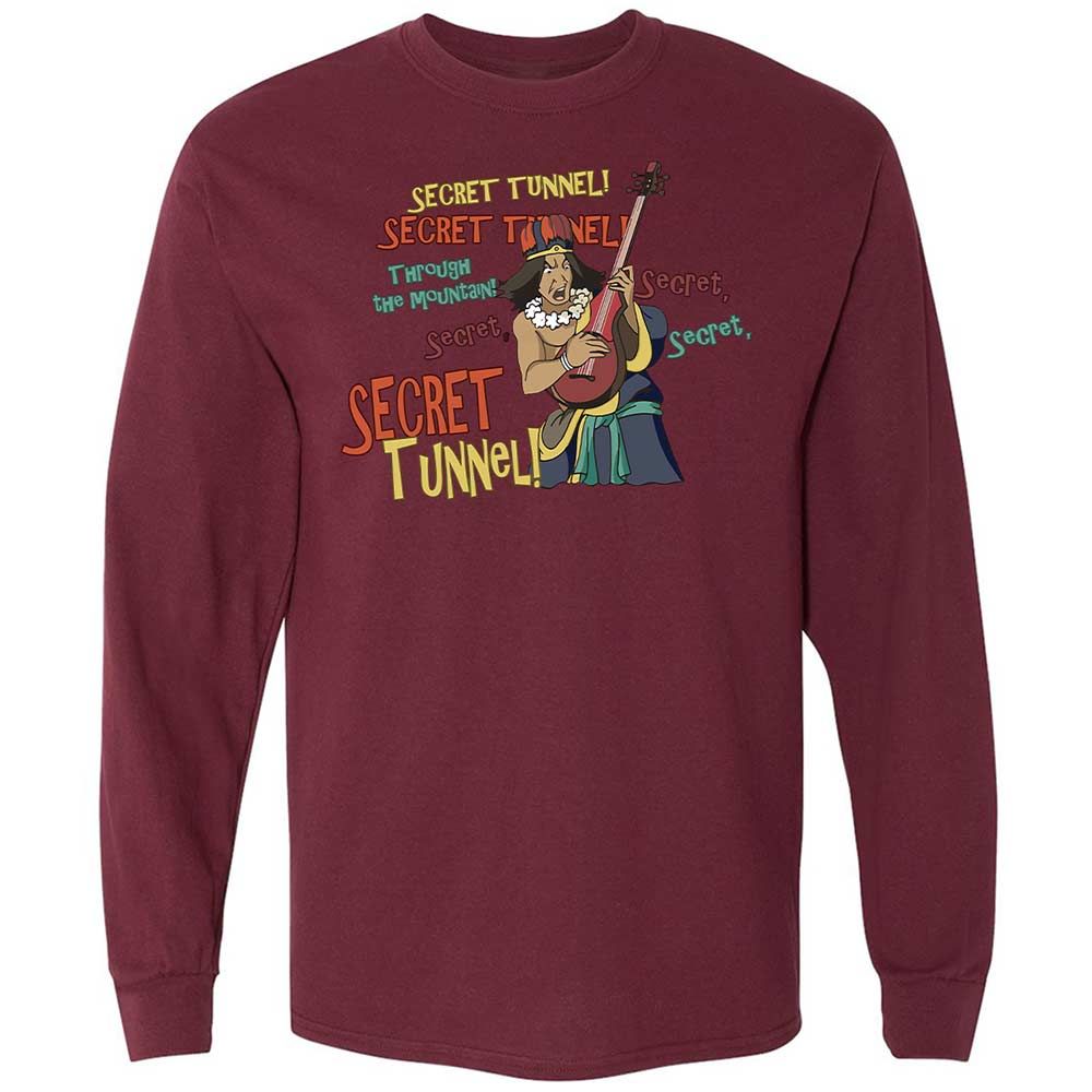 Long Sleeve T-Shirt - DCHDWYD5 - Maroon - 16