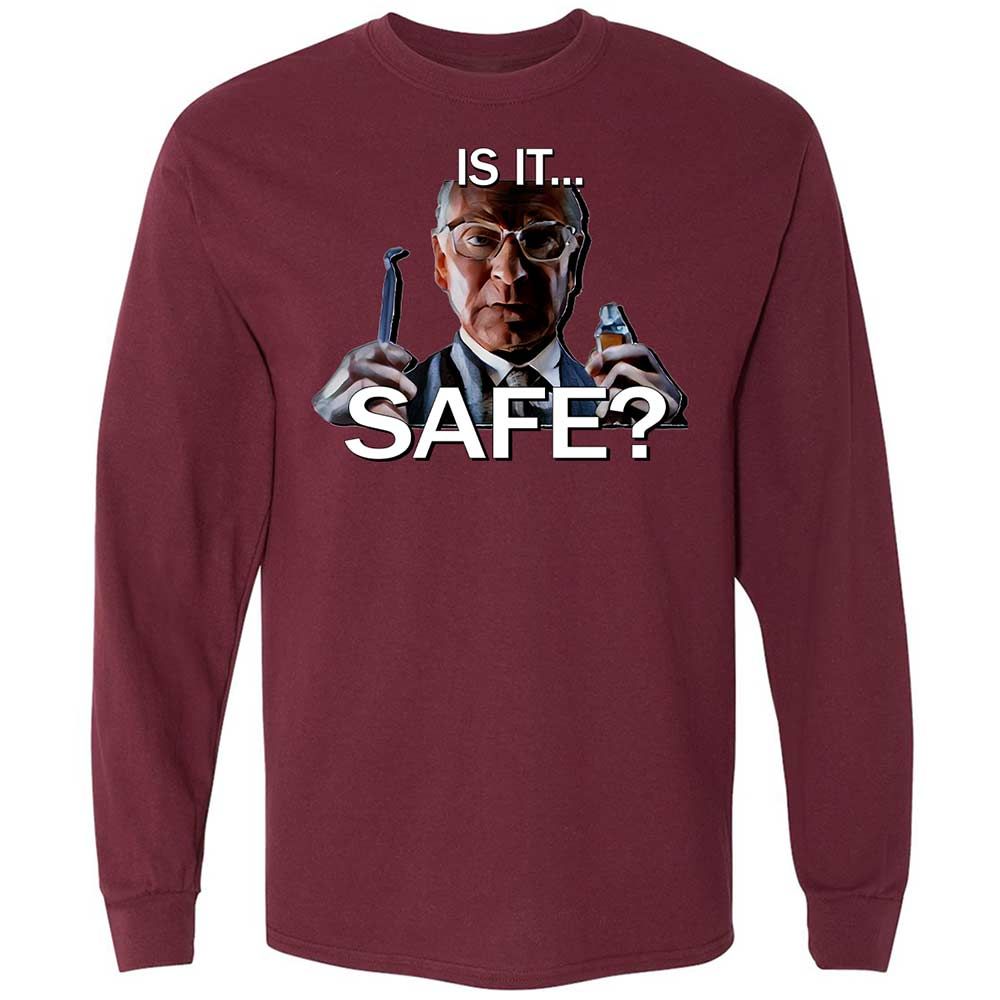 Long Sleeve T-Shirt - JS71PNQW - Maroon - 16