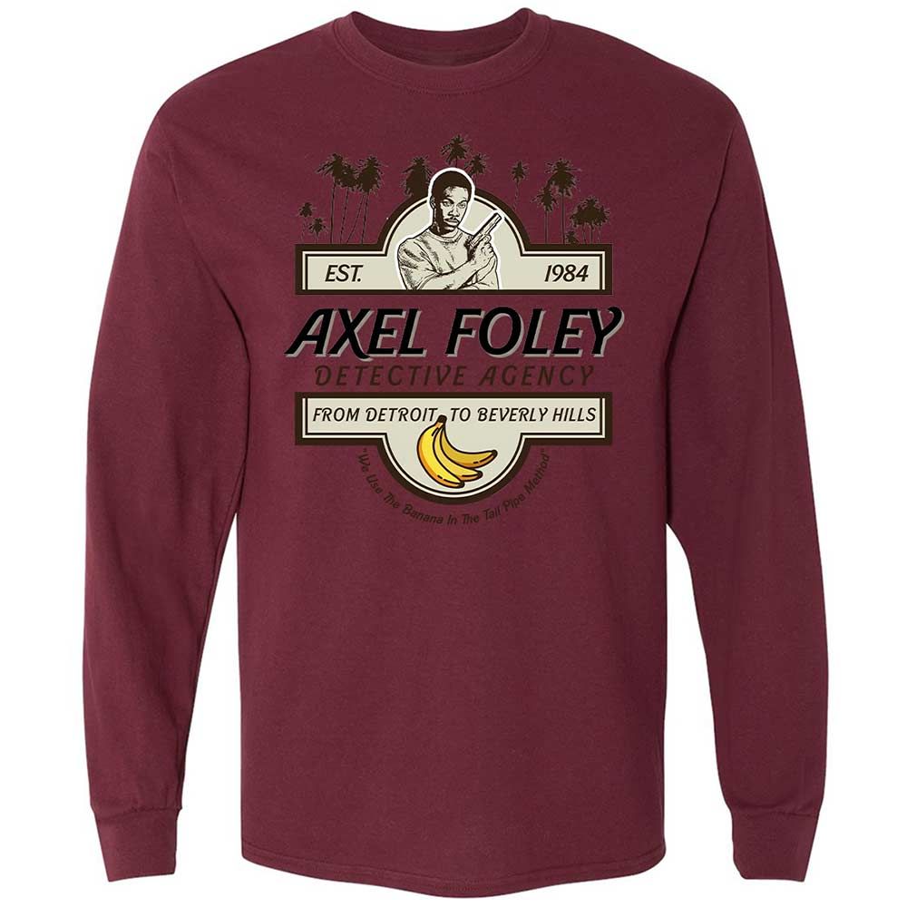 Long Sleeve T-Shirt - P1MGUWXY - Maroon - 16