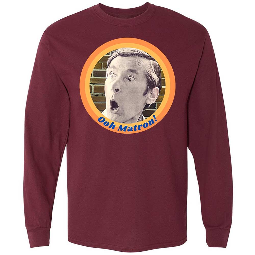 Long Sleeve T-Shirt - 3PXL6GMX - Maroon - 16