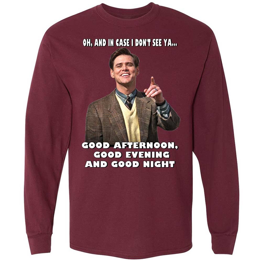 Long Sleeve T-Shirt - FKT849UW - Maroon - 16